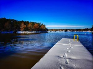 Colby Beaumont  - Snow at Hyco Lake